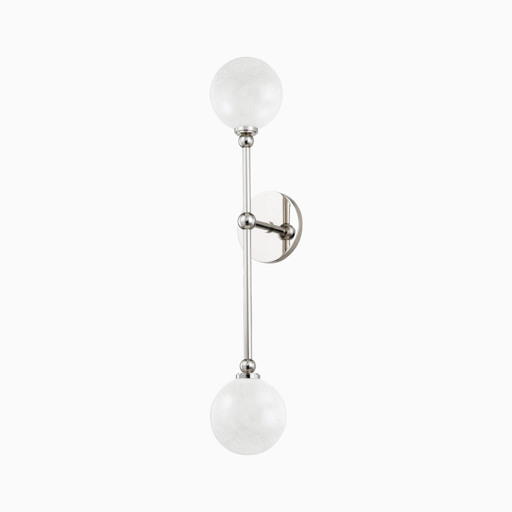Isadora Wall Sconce In Polished Nickel
