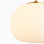 Kaley 11 Pendant in Aged Brass