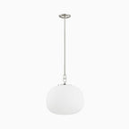 Kaley 16 Pendant in Polished Nickel