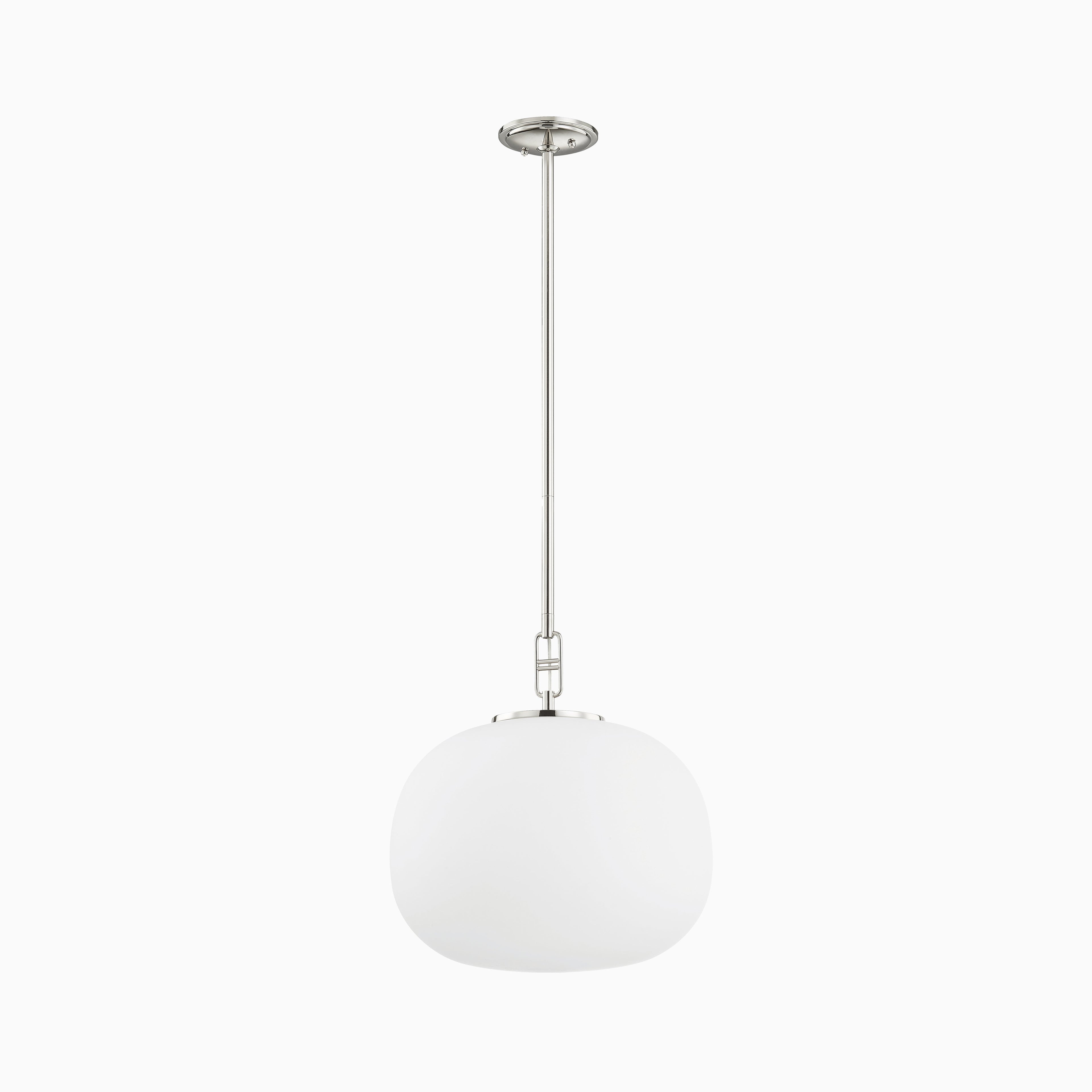 Kaley 16 Pendant in Polished Nickel