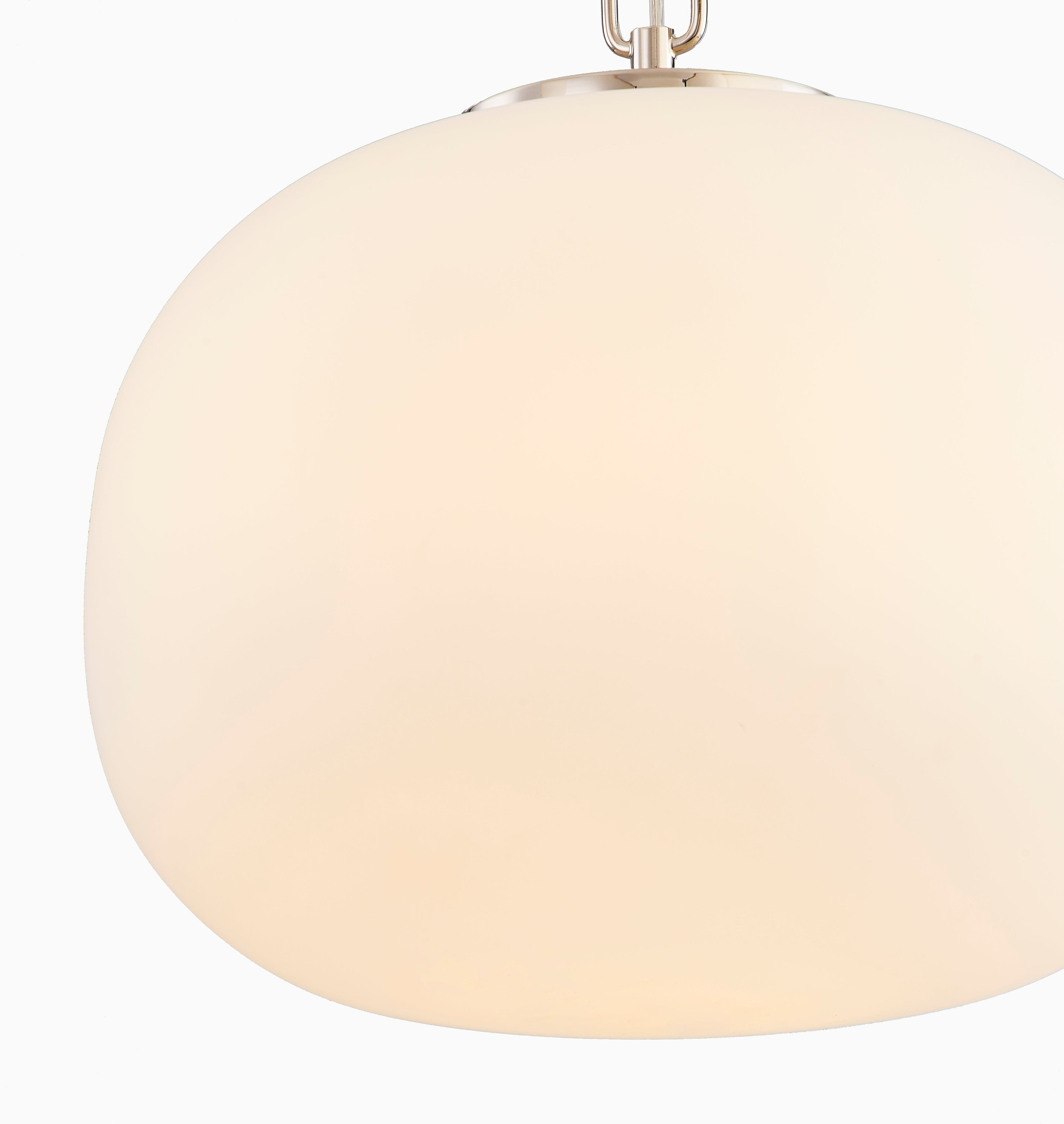 Kaley 16 Pendant in Polished Nickel