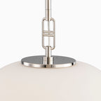 Kaley 16 Pendant in Polished Nickel