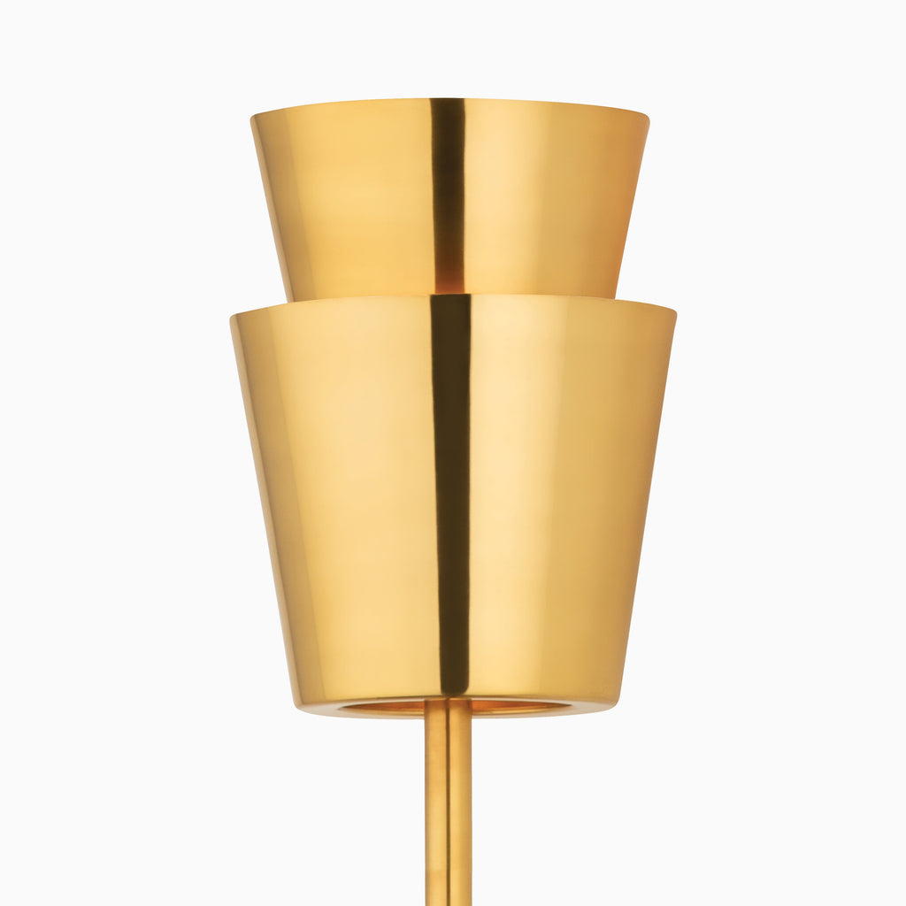 Kali Wall Sconce in Vintage Brass