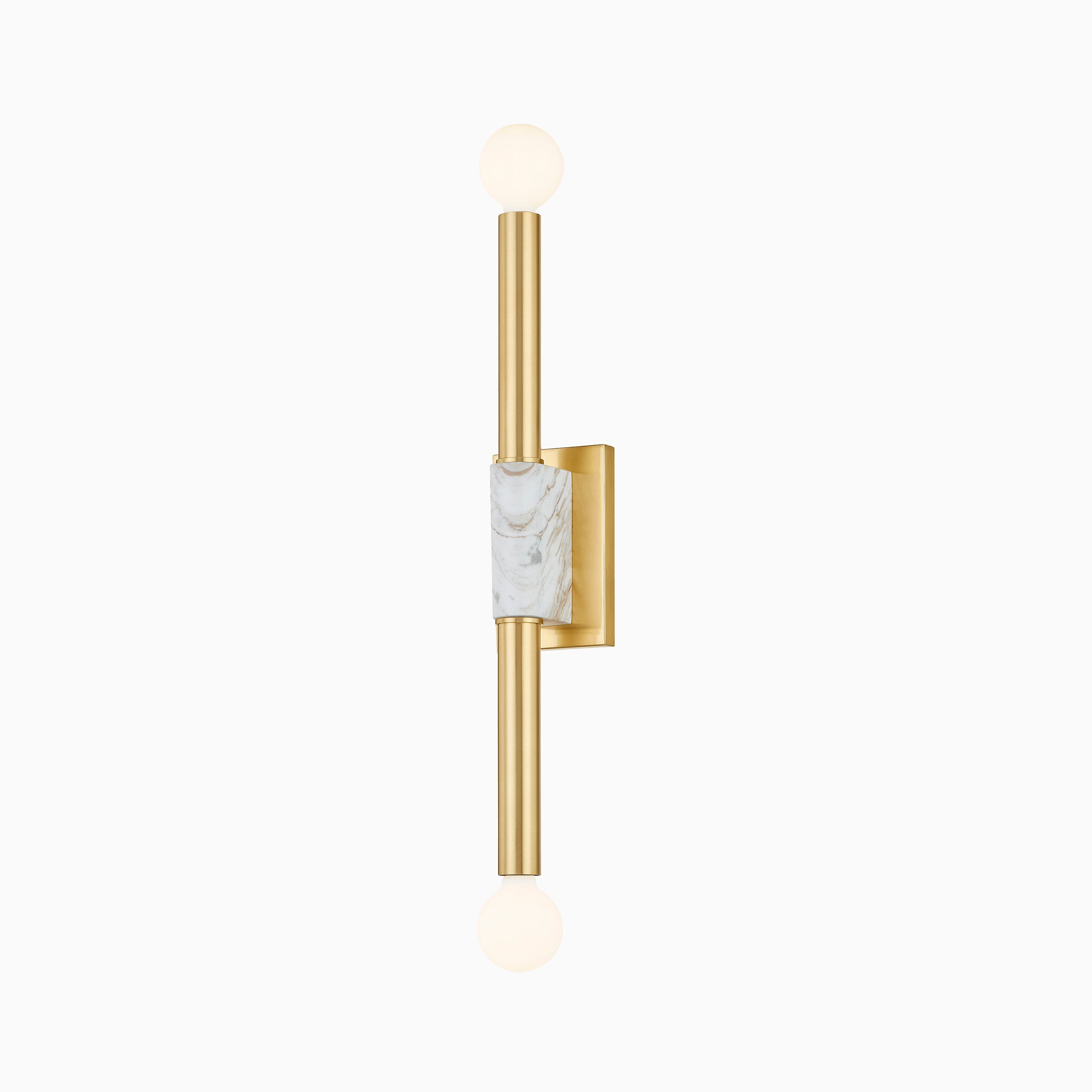 Larson Wall Sconce in Aged Brass