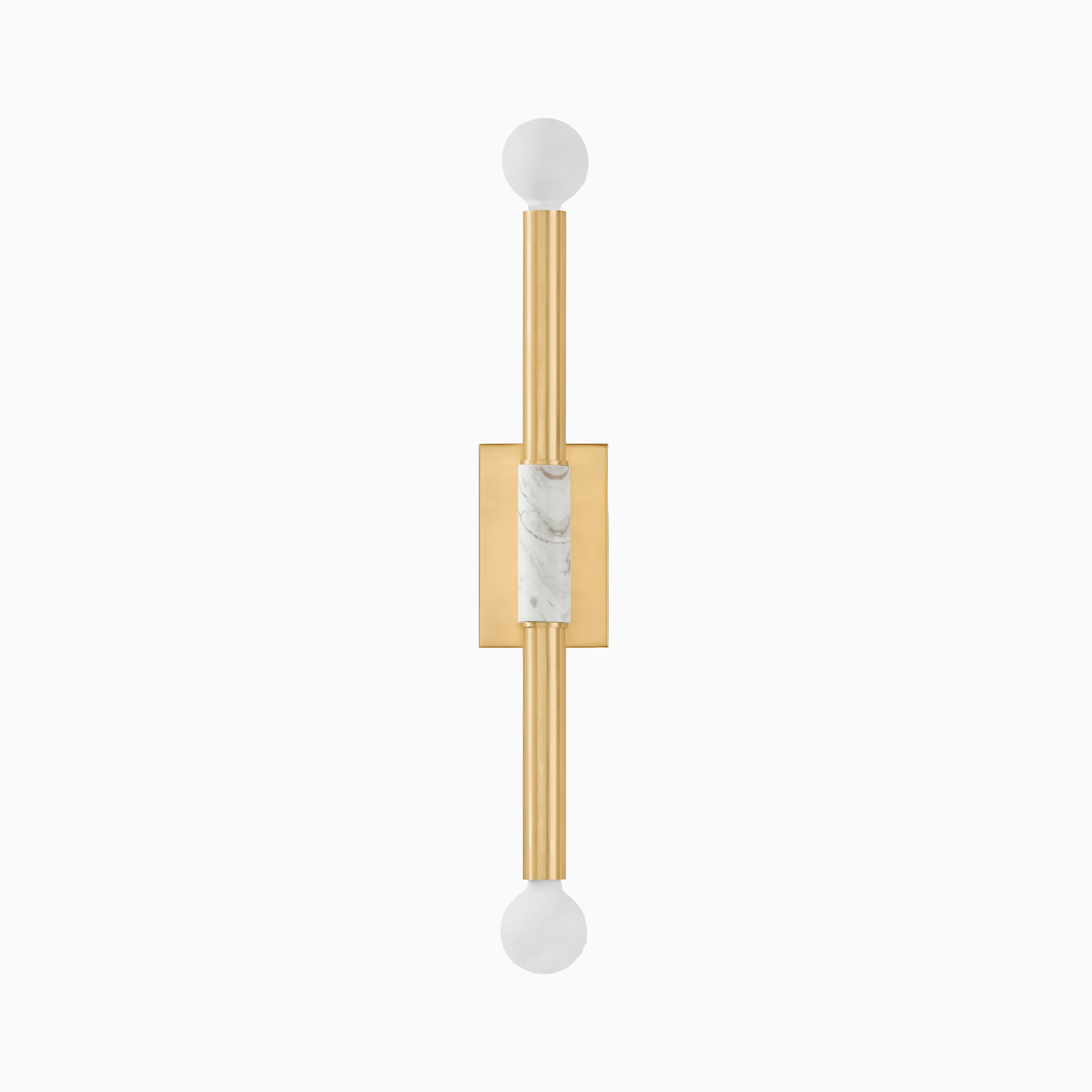 Larson Wall Sconce in Aged Brass