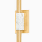 Larson Wall Sconce in Aged Brass