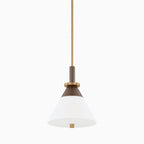 Lennie 12 Pendant in Patina Brass/Bronze