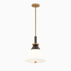Lennie 12 Pendant in Patina Brass/Bronze