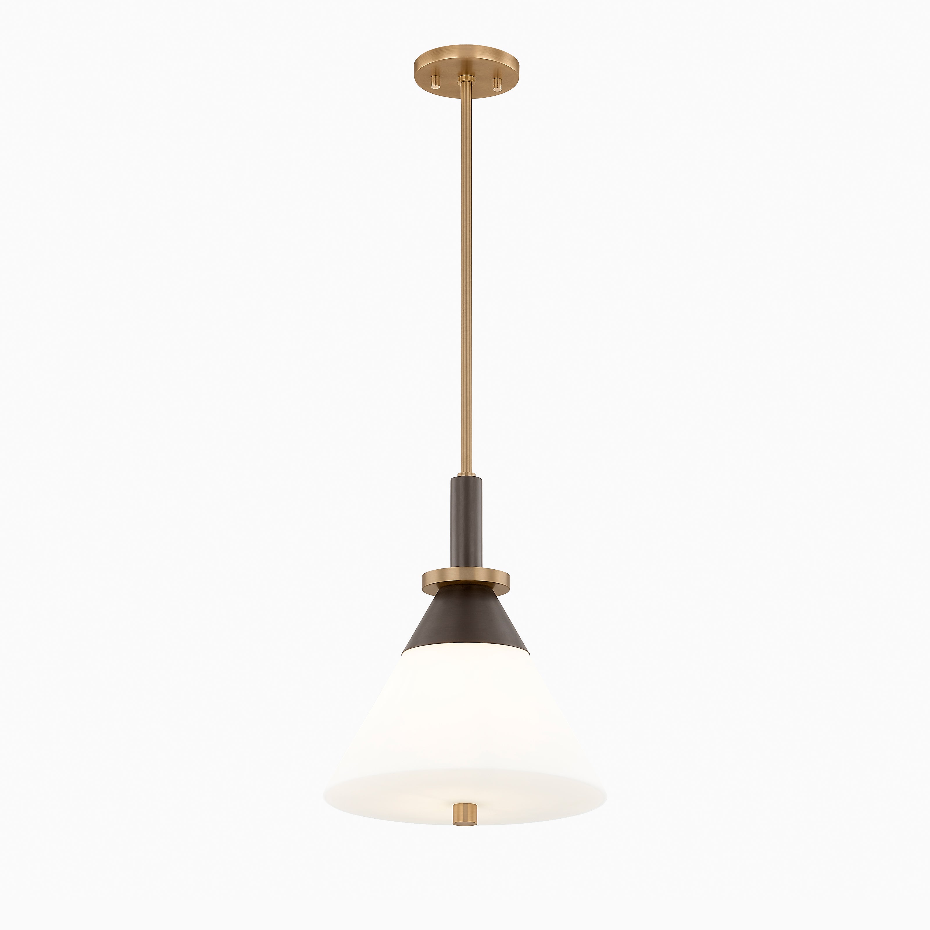 Lennie 12 Pendant in Patina Brass/Bronze