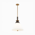 Lennie 16 Pendant in Patina Brass/Bronze