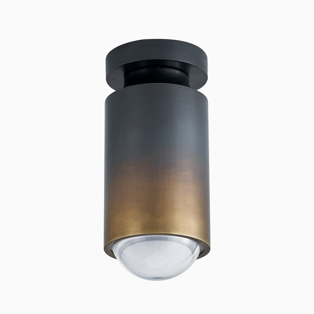 Mendes Flush Mount in Gradient Brass