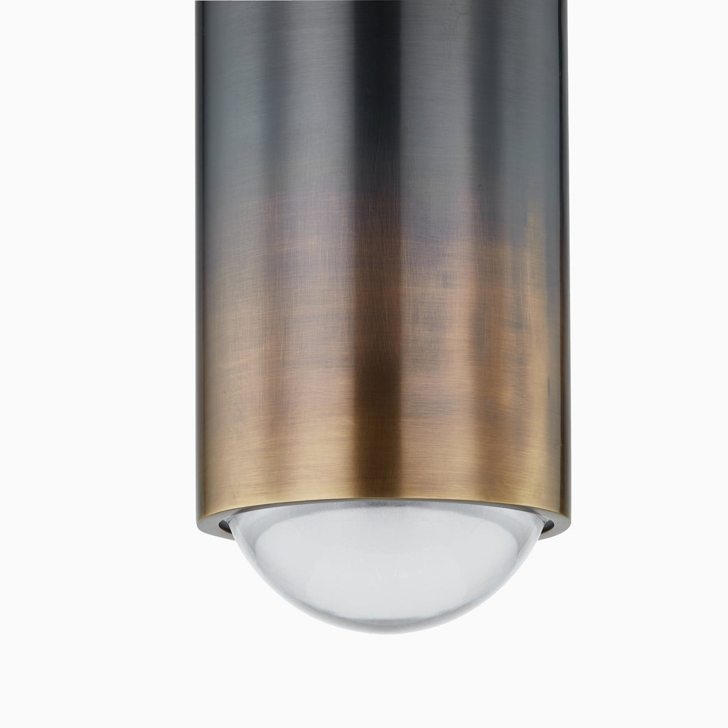 Mendes Flush Mount in Gradient Brass