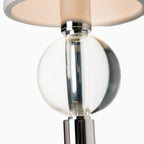 Mickelson 1-Light Wall Sconce in Polished Nickel