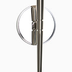 Mickelson 1-Light Wall Sconce in Polished Nickel