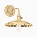 Miriam Wall Sconce in Aged Brass