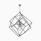Osborne 34 Chandelier in Polished Nickel