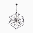 Osborne 26 Chandelier in Polished Nickel