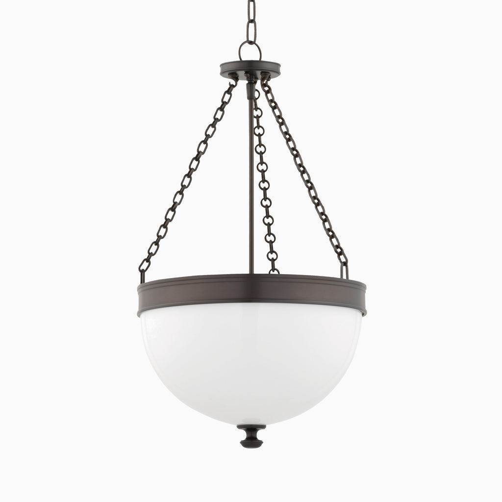 Phineas Pendant in Historic Bronze