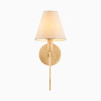 Phyllis Wall Sconce in Vintage Gold Leaf