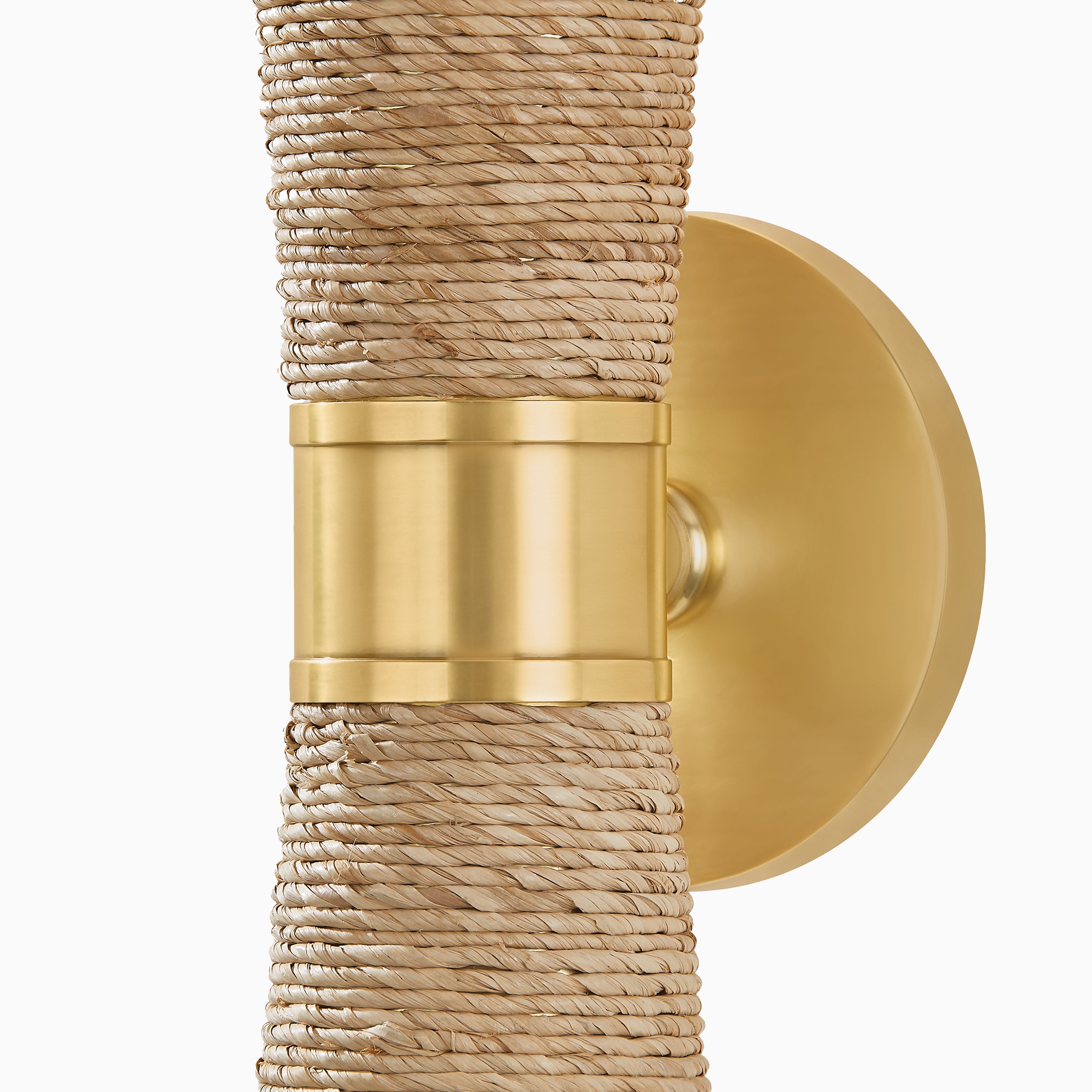 Posey Wall Sconce in Aged Brass