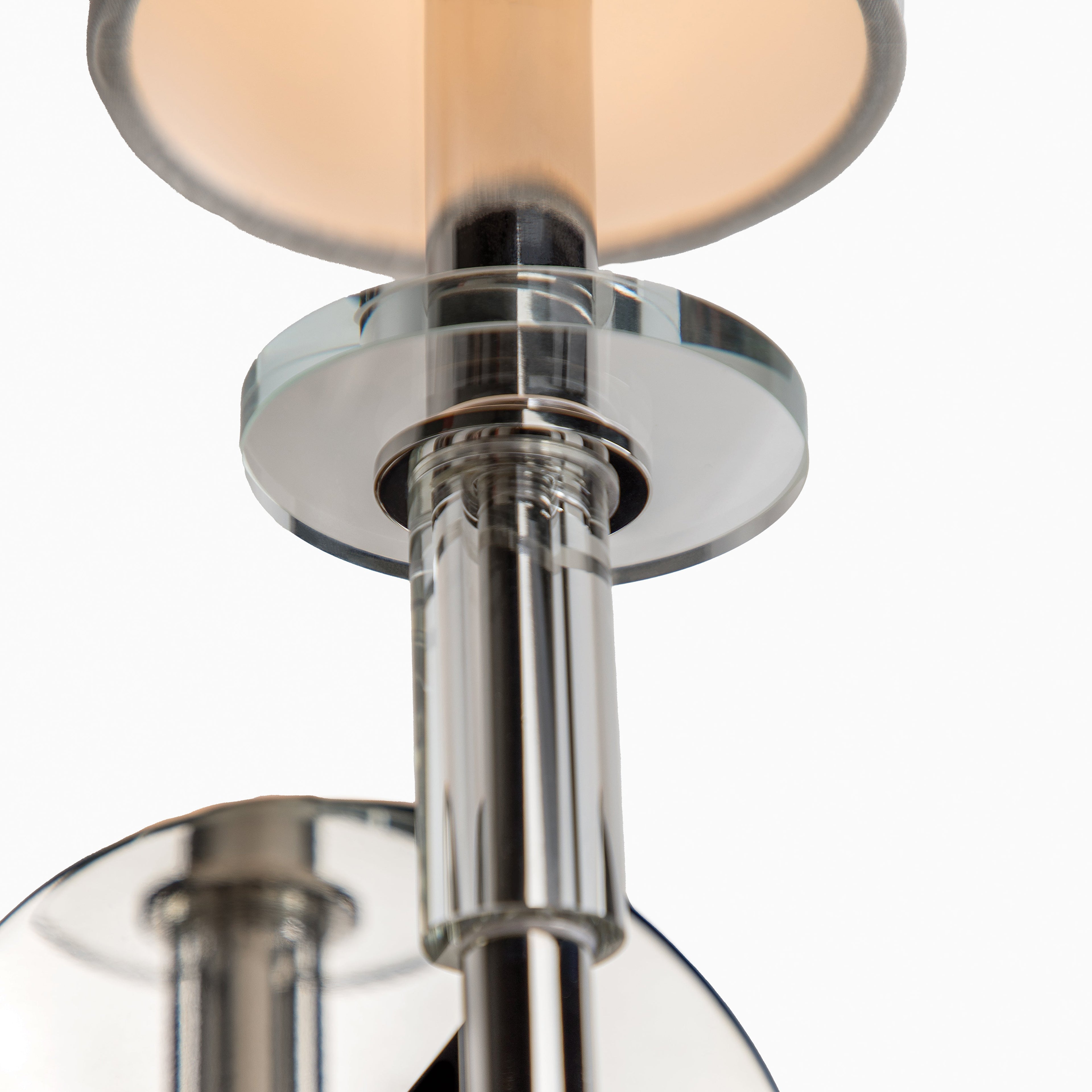 Prudence 1-Light Wall Sconce in Polished Nickel