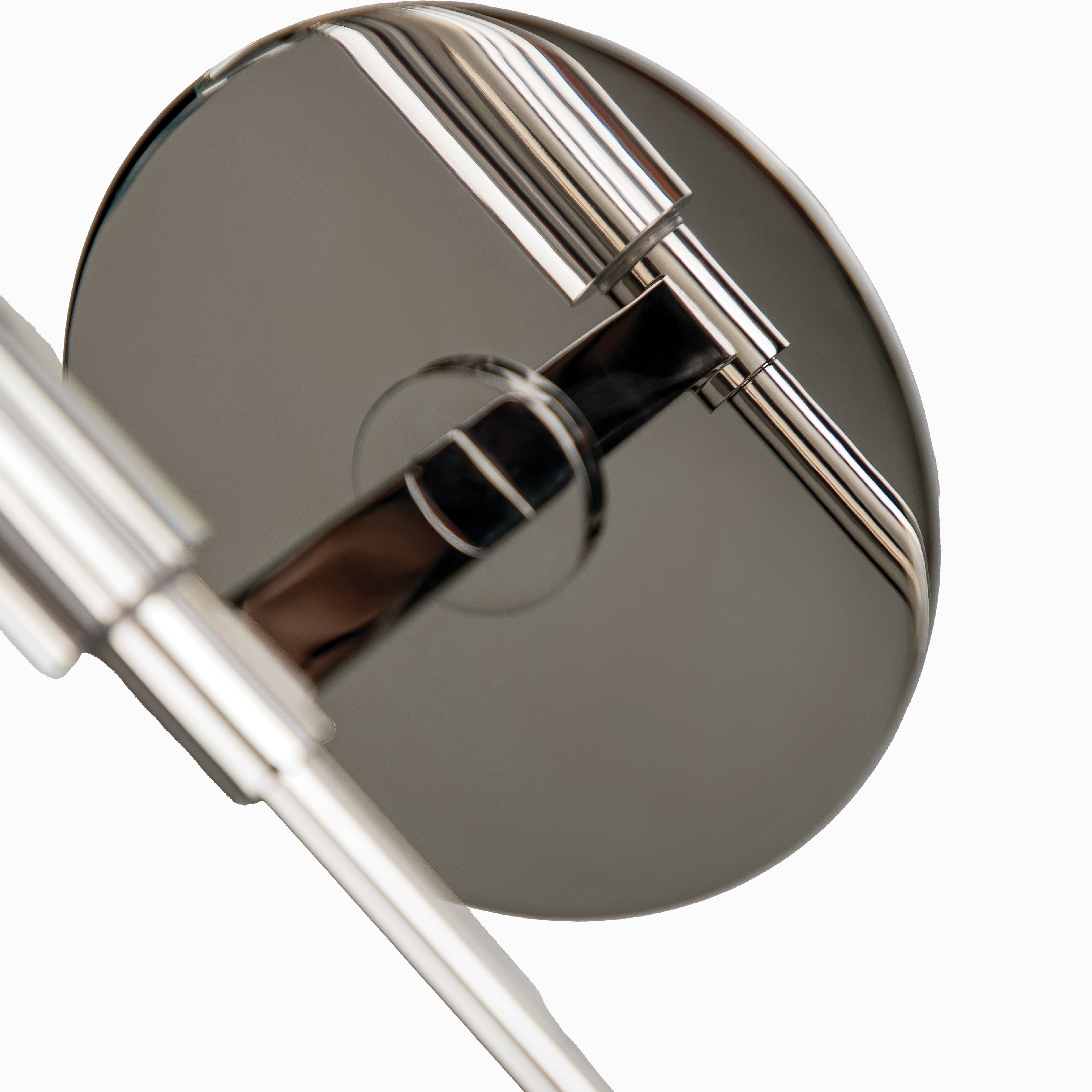 Prudence 1-Light Wall Sconce in Polished Nickel