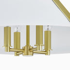 Robbins Pendant in Aged Brass