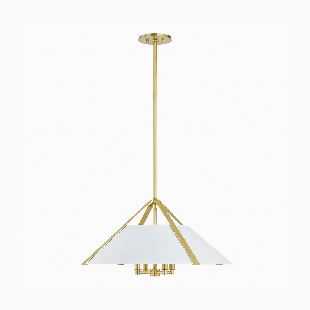 Robbins Pendant in Aged Brass