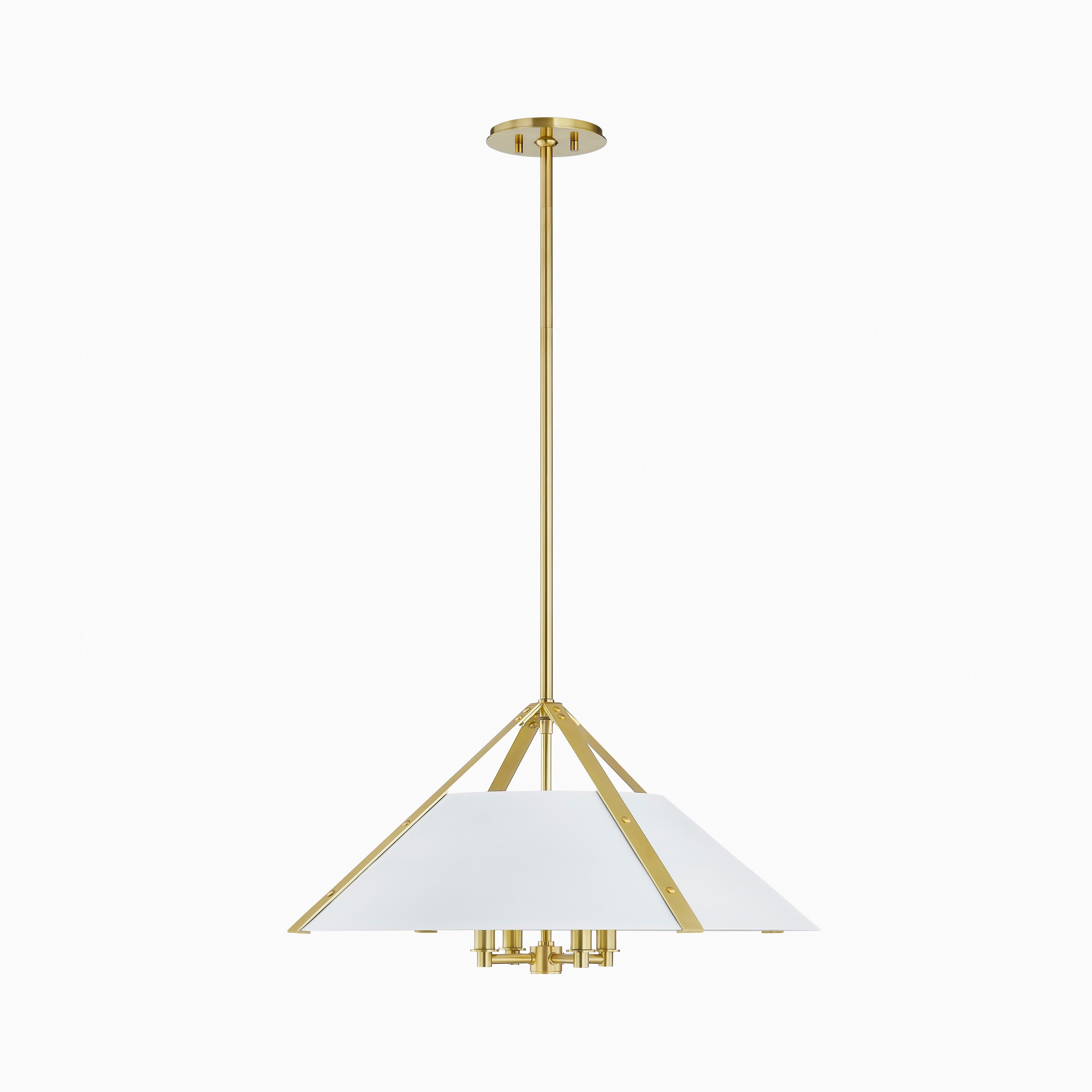 Robbins Pendant in Aged Brass