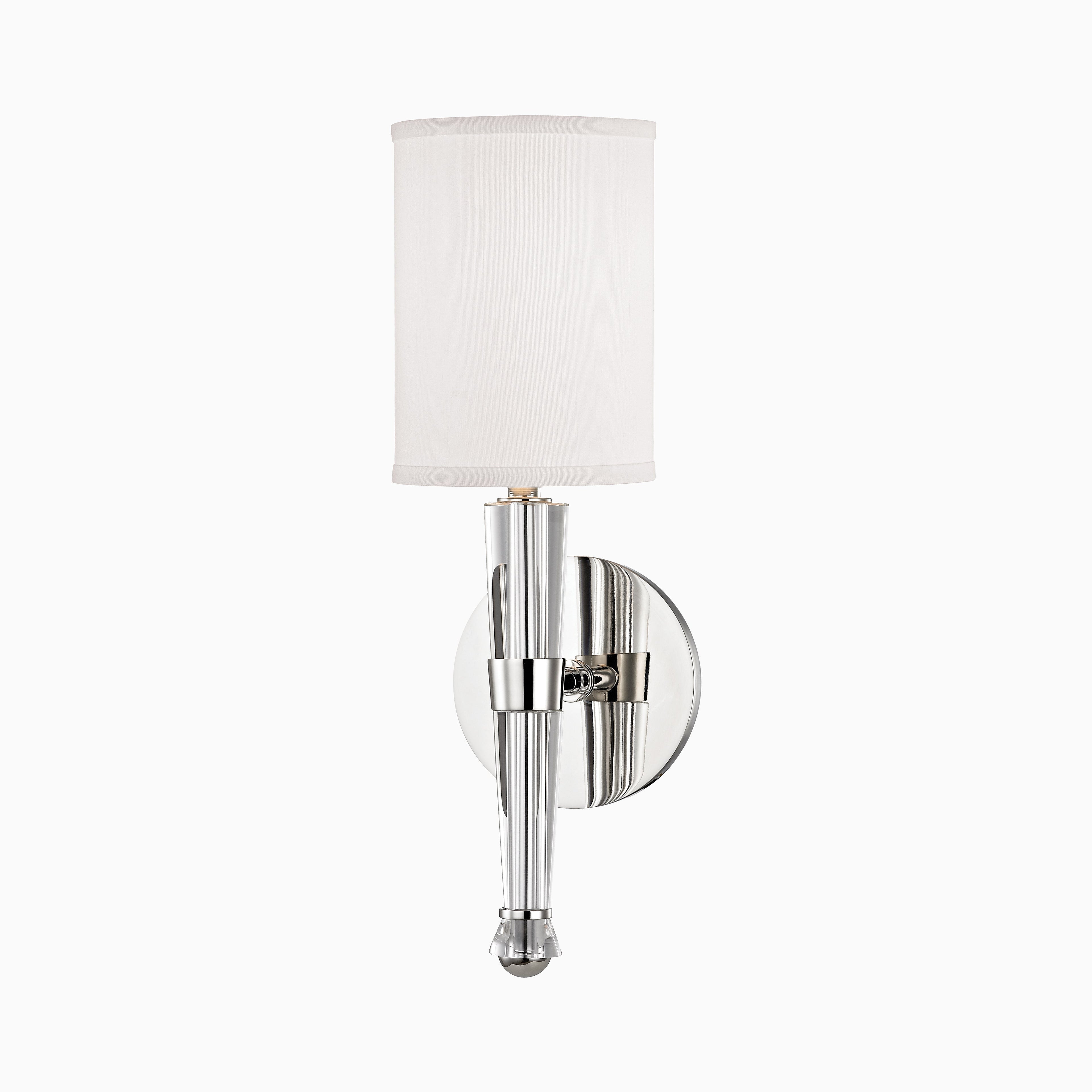Rowland Wall Sconce in Polished Nickel
