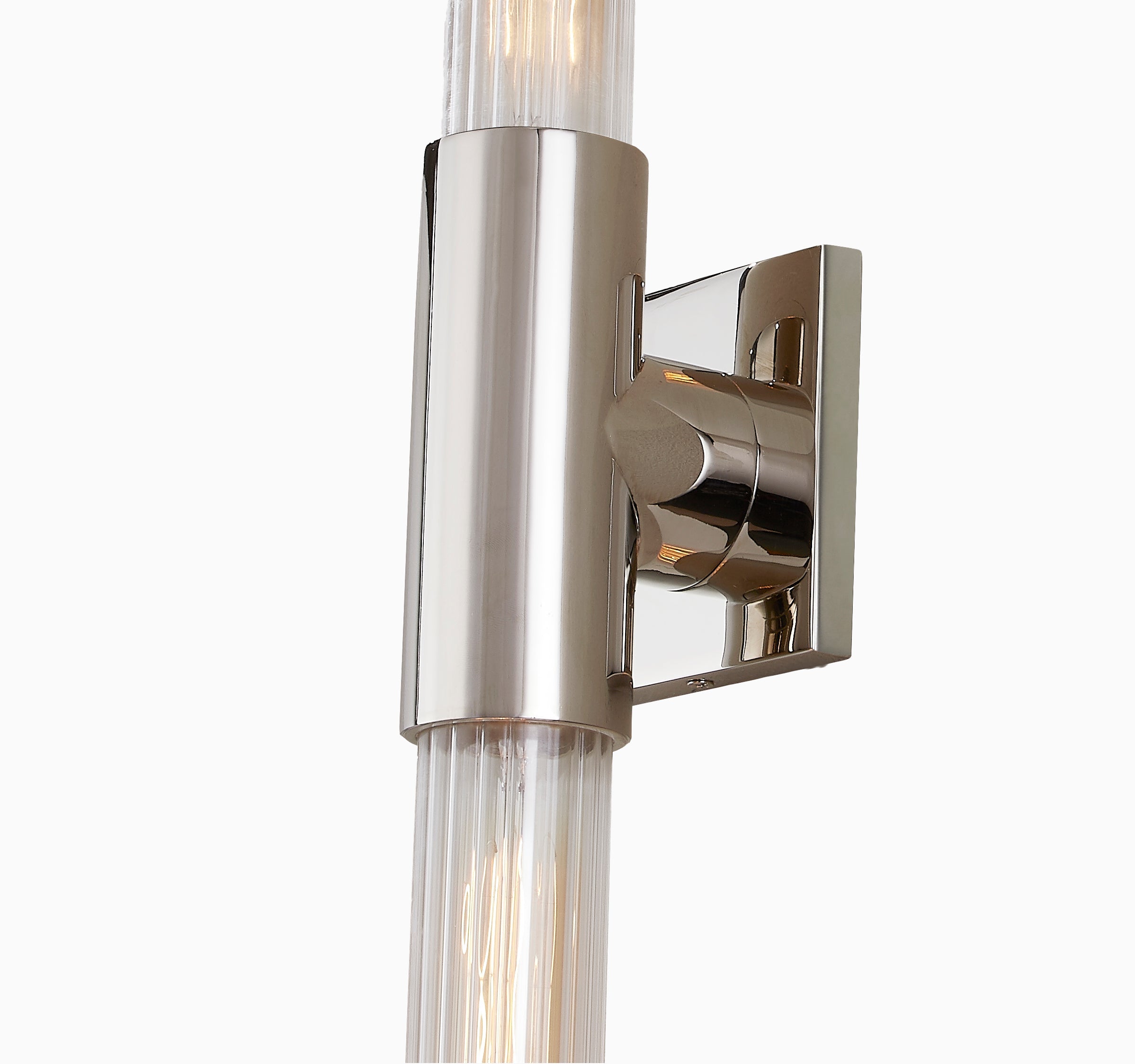 Rupert 28 Wall Sconce in Polished Nickel