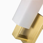 Russell Wall Sconce in Aged Brass