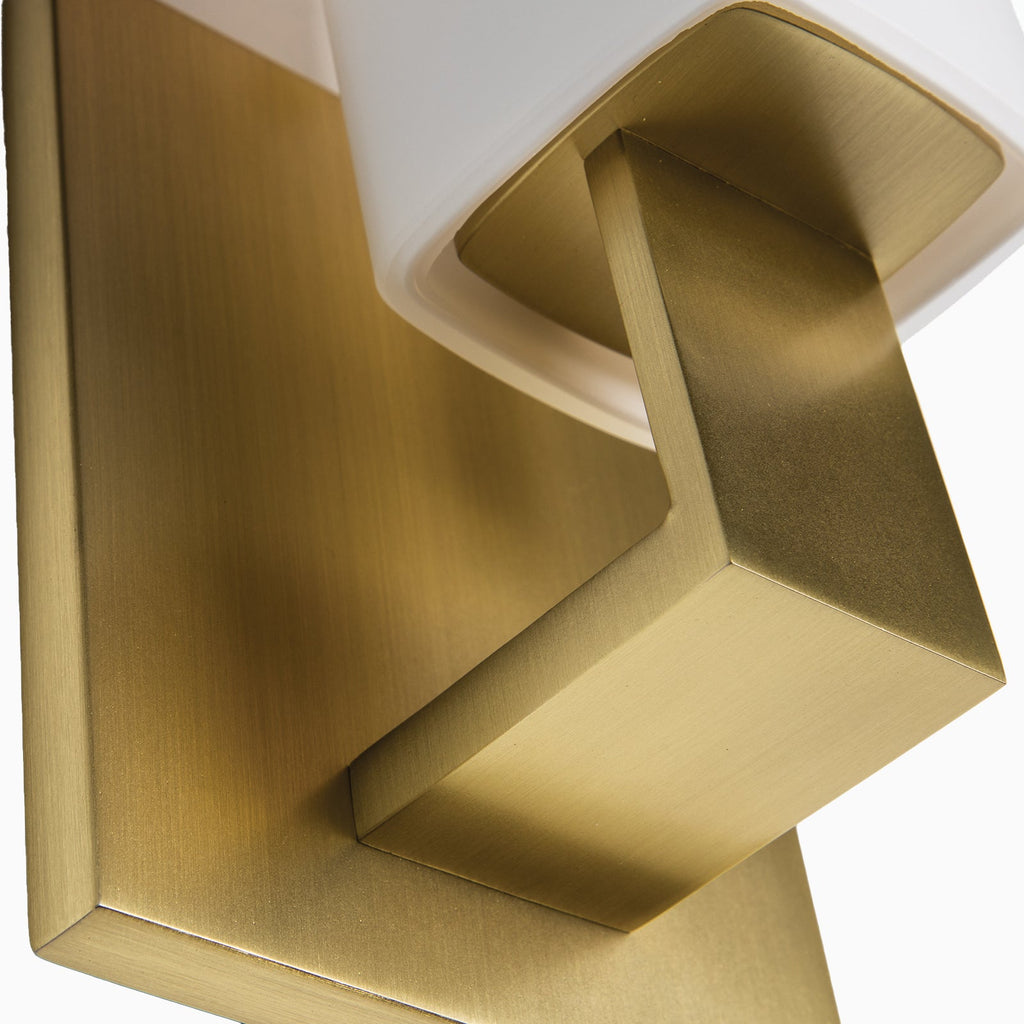 Russell Wall Sconce in Aged Brass