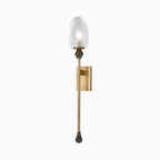 Shonda Wall Sconce in Vintage Brass