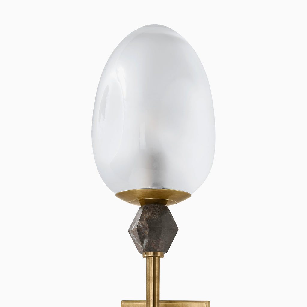 Shonda Wall Sconce in Vintage Brass