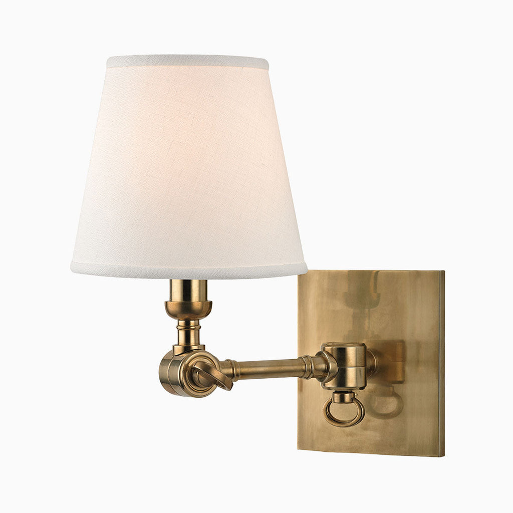Sylvan Wall Sconce In Aged Brass