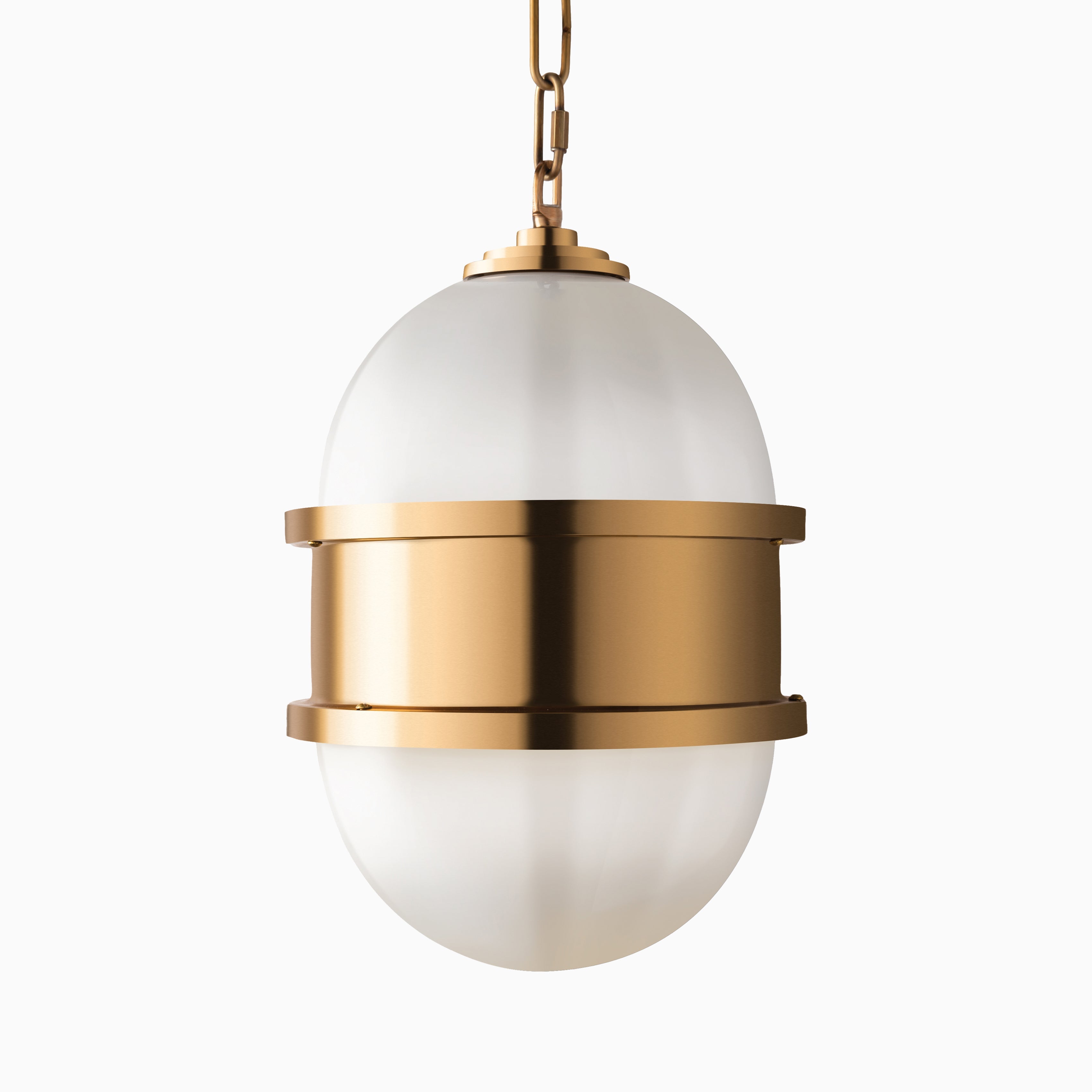 Theodore Pendant in Vintage Brass