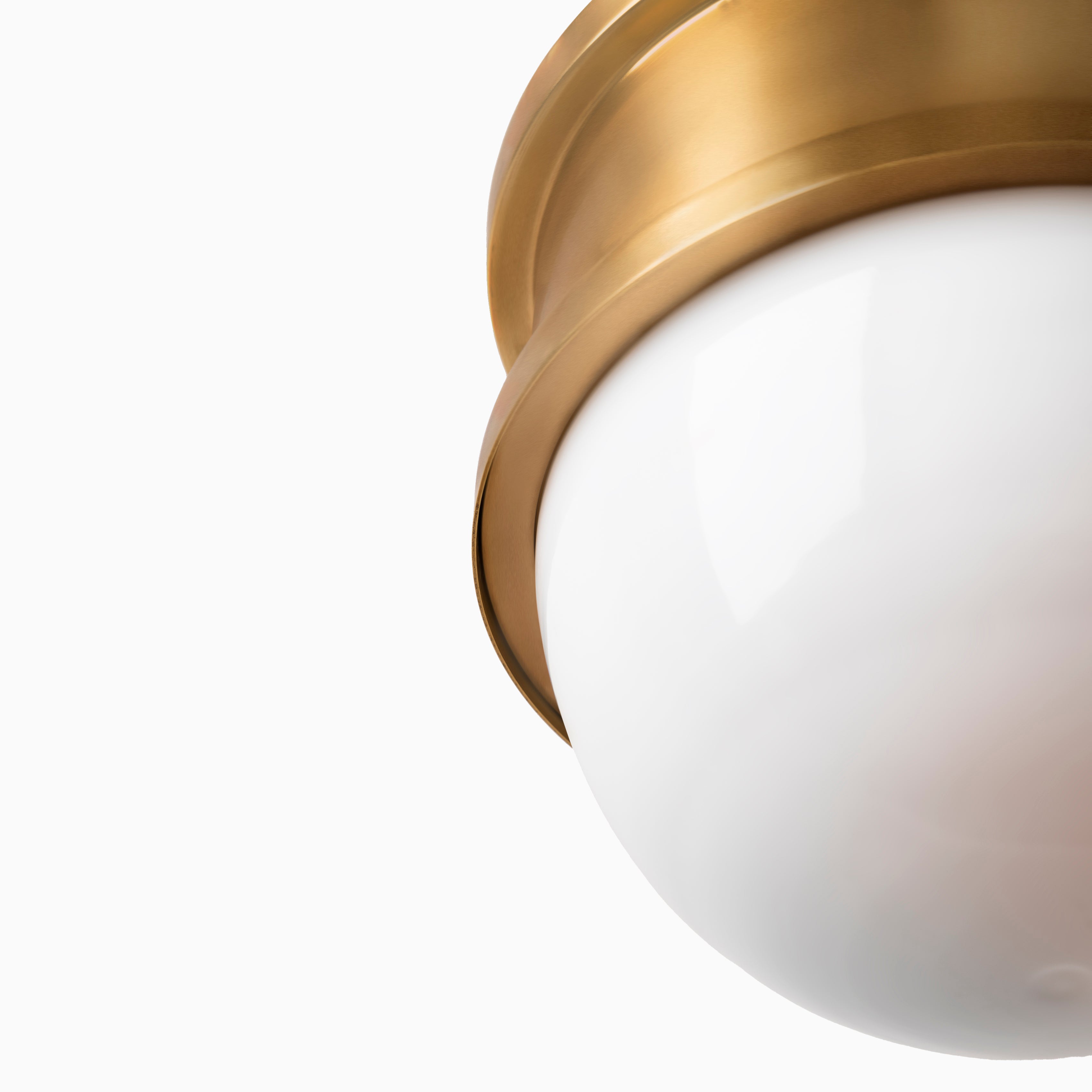 Theodore Pendant in Vintage Brass