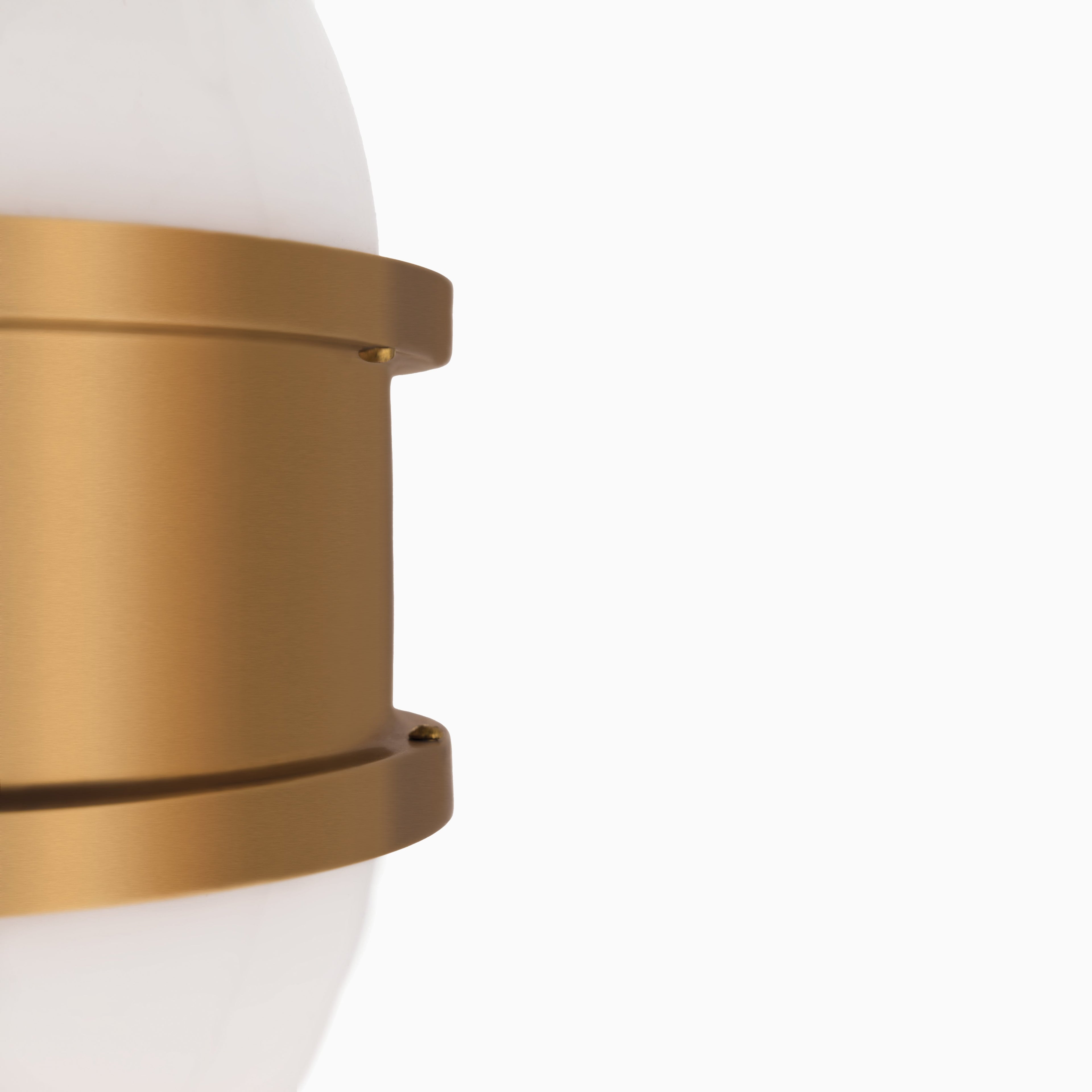 Theodore Pendant in Vintage Brass