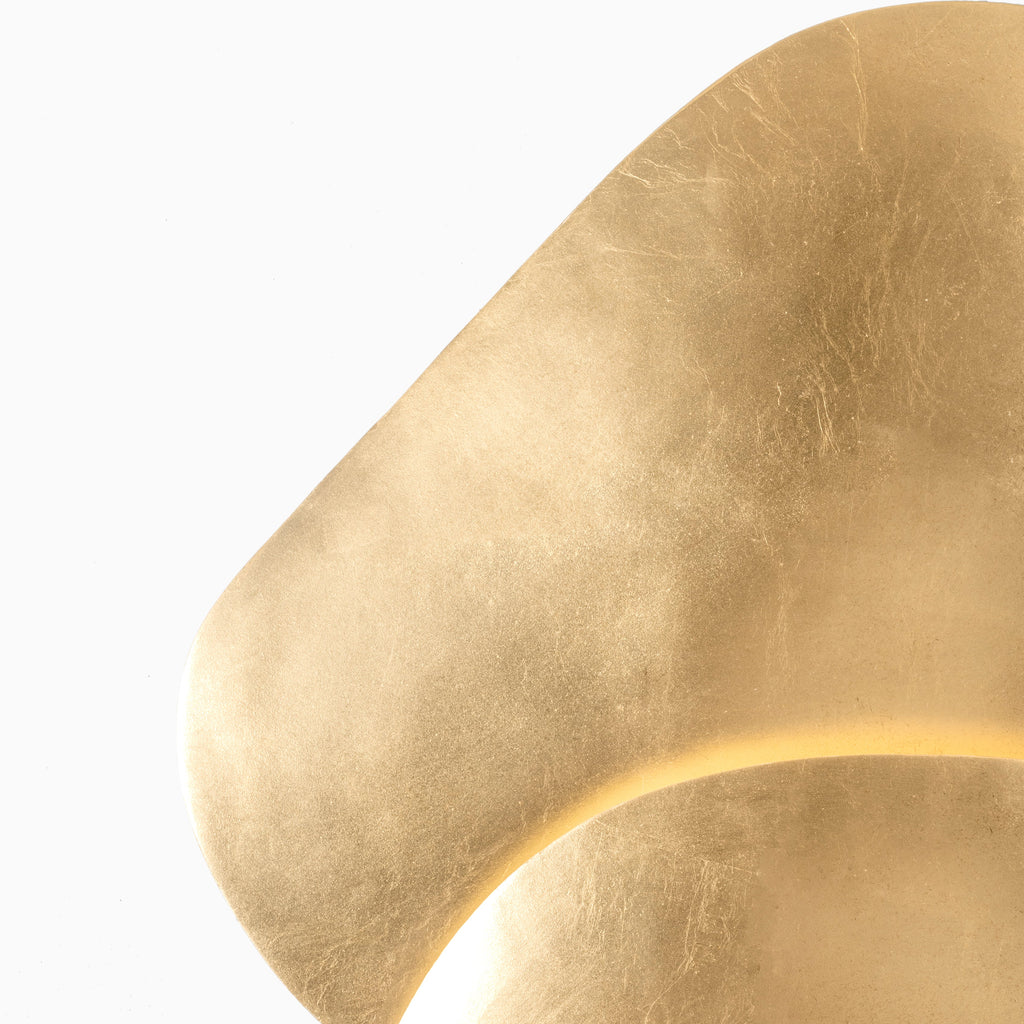 Lynn Wall Sconce In Vintage Gold Leaf