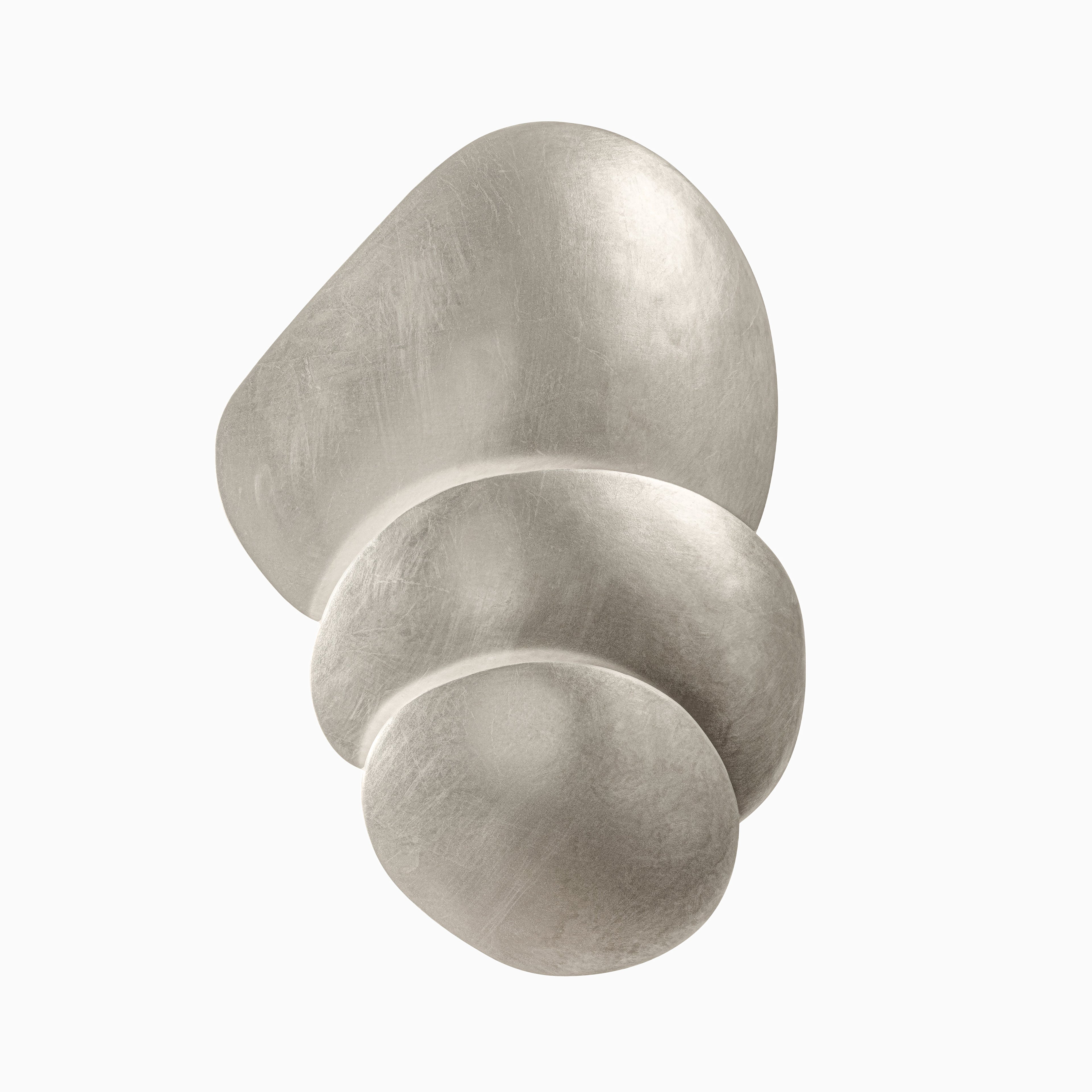 Lynn Wall Sconce In Warm Silver Leaf