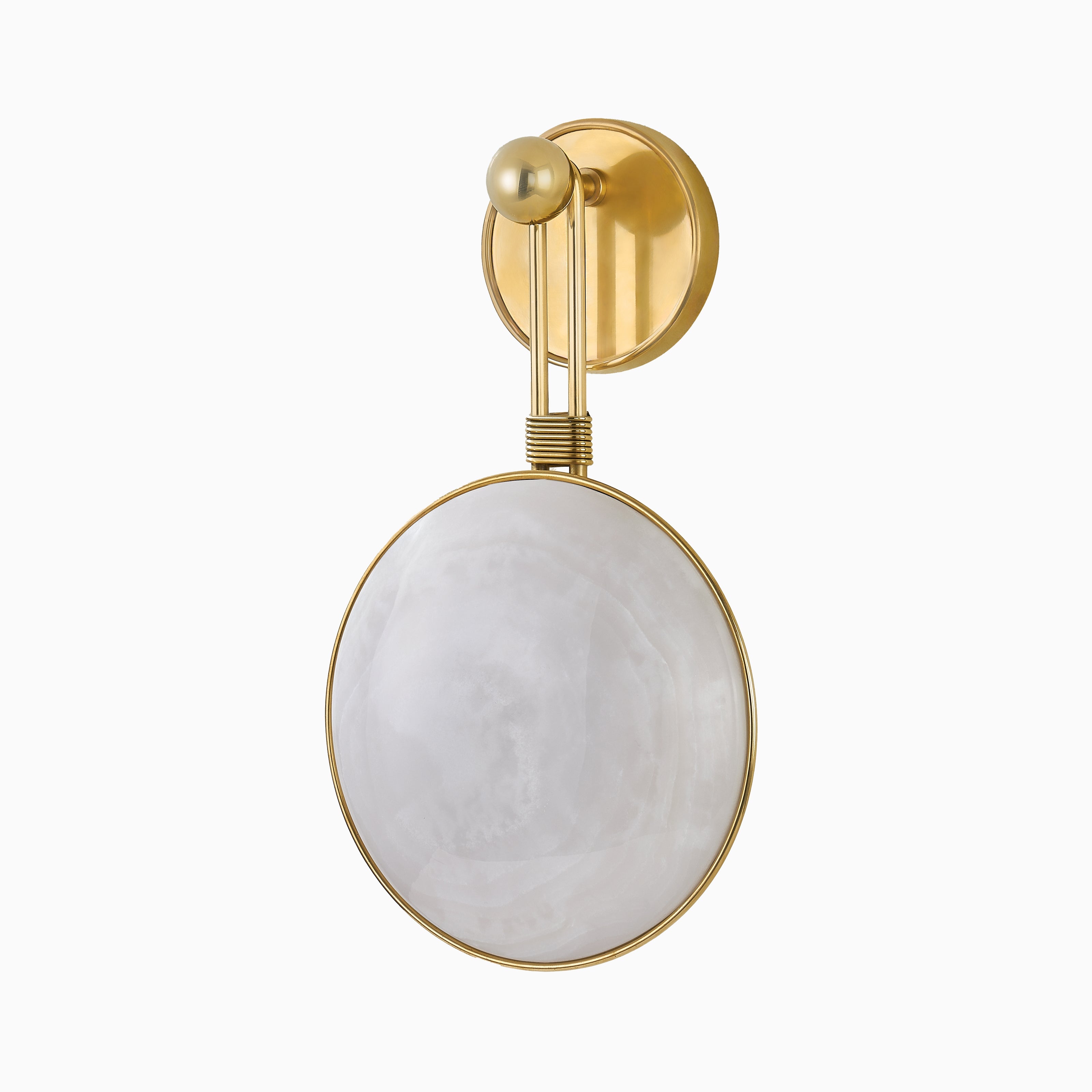 Noelle Wall Sconce in Vintage Brass