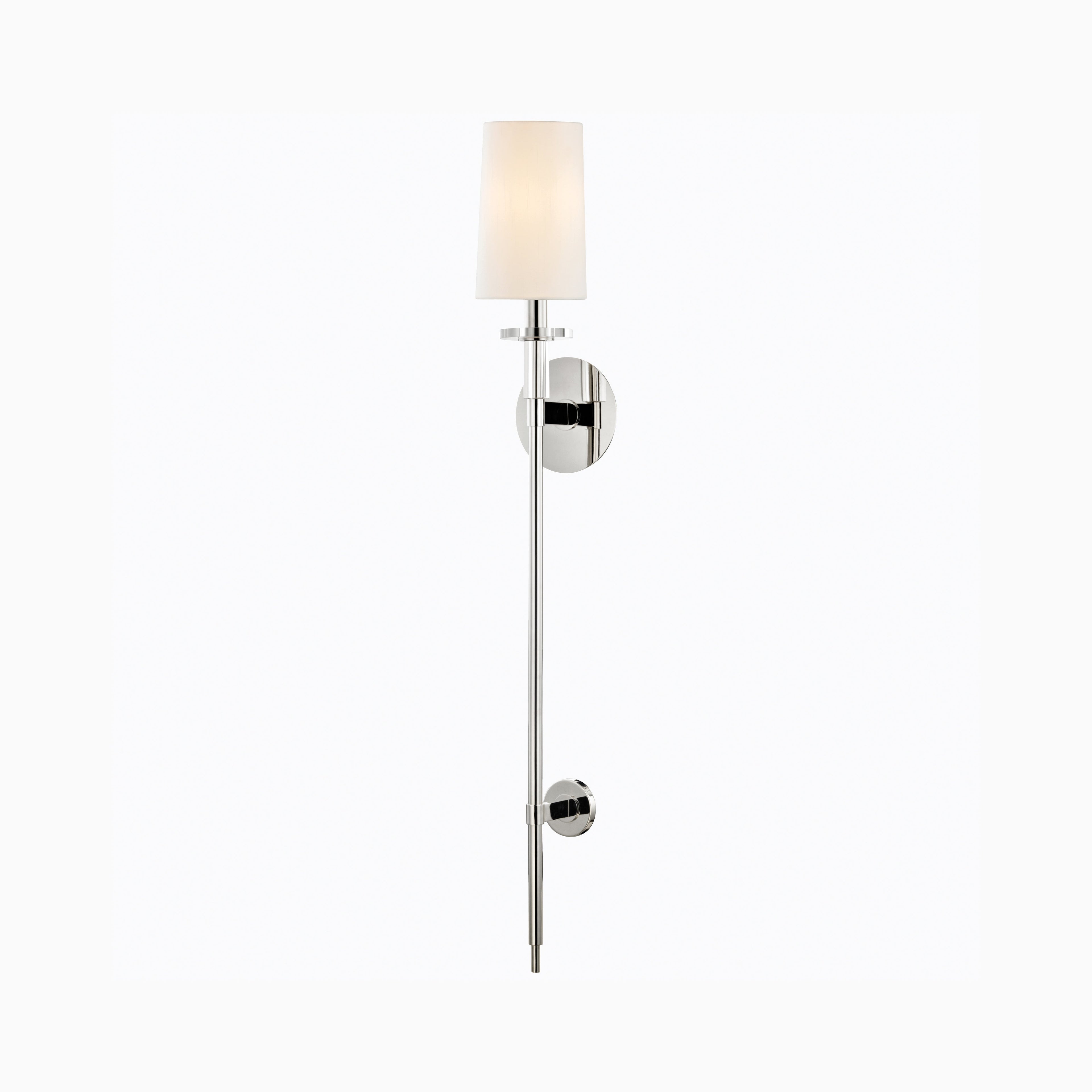 Prudence Wall Sconce in Polished Nickel