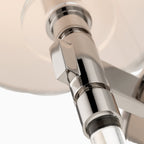 Colette Wall Sconce in Polished Nickel