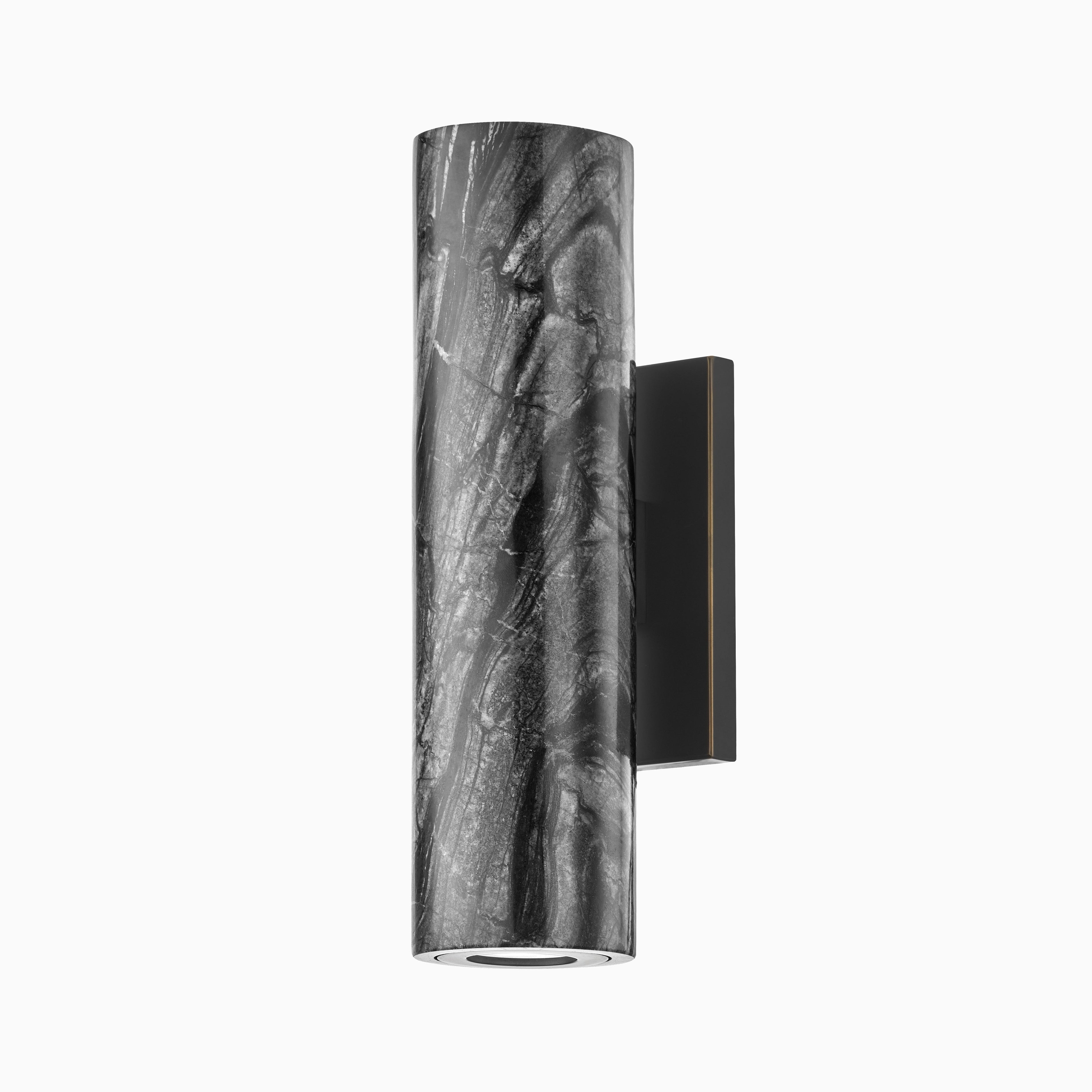 Frances Wall Sconce in Black Brass