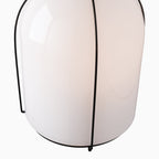 Rosa Rounded Pendant in Old Bronze