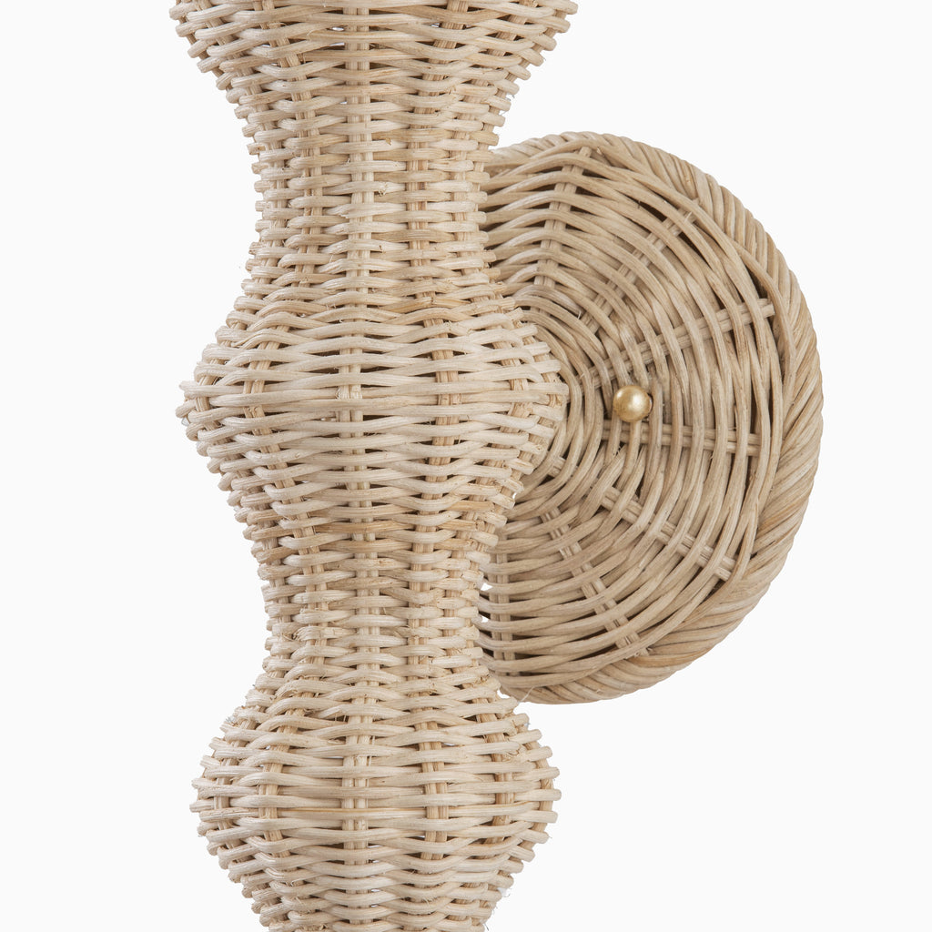 Winona Wall Sconce in Gold Leaf