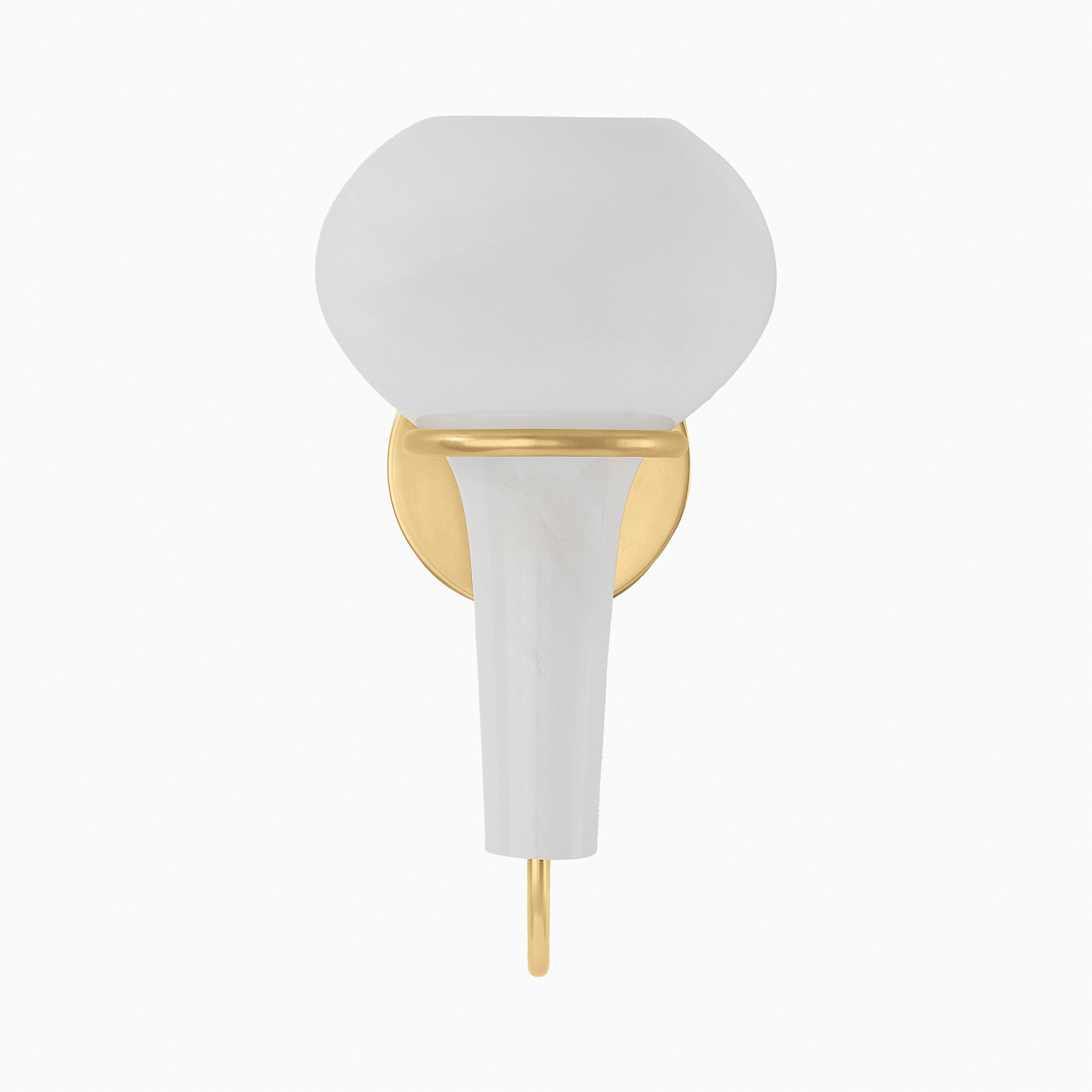 Wilma Wall Sconce in Aged Brass