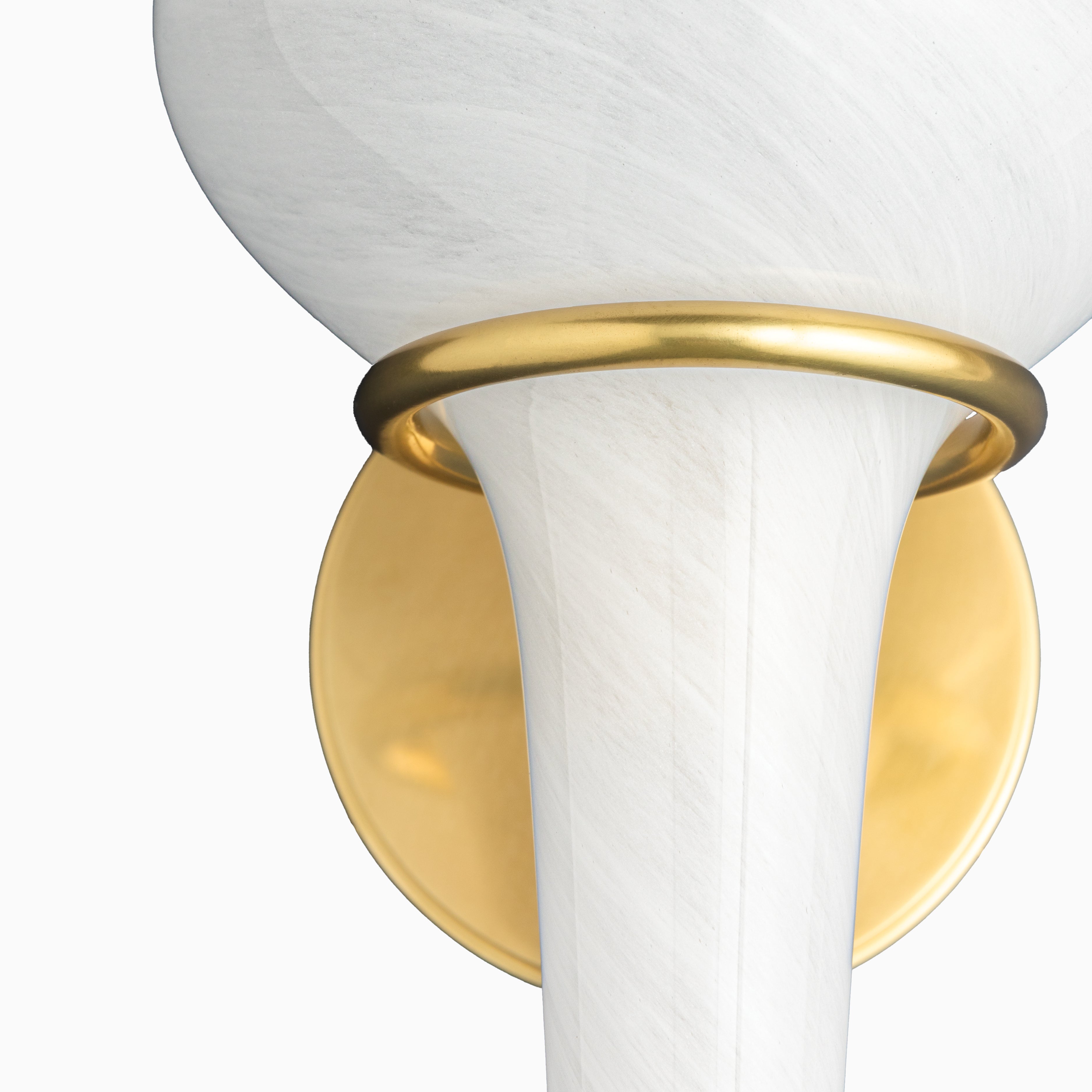 Wilma Wall Sconce in Aged Brass