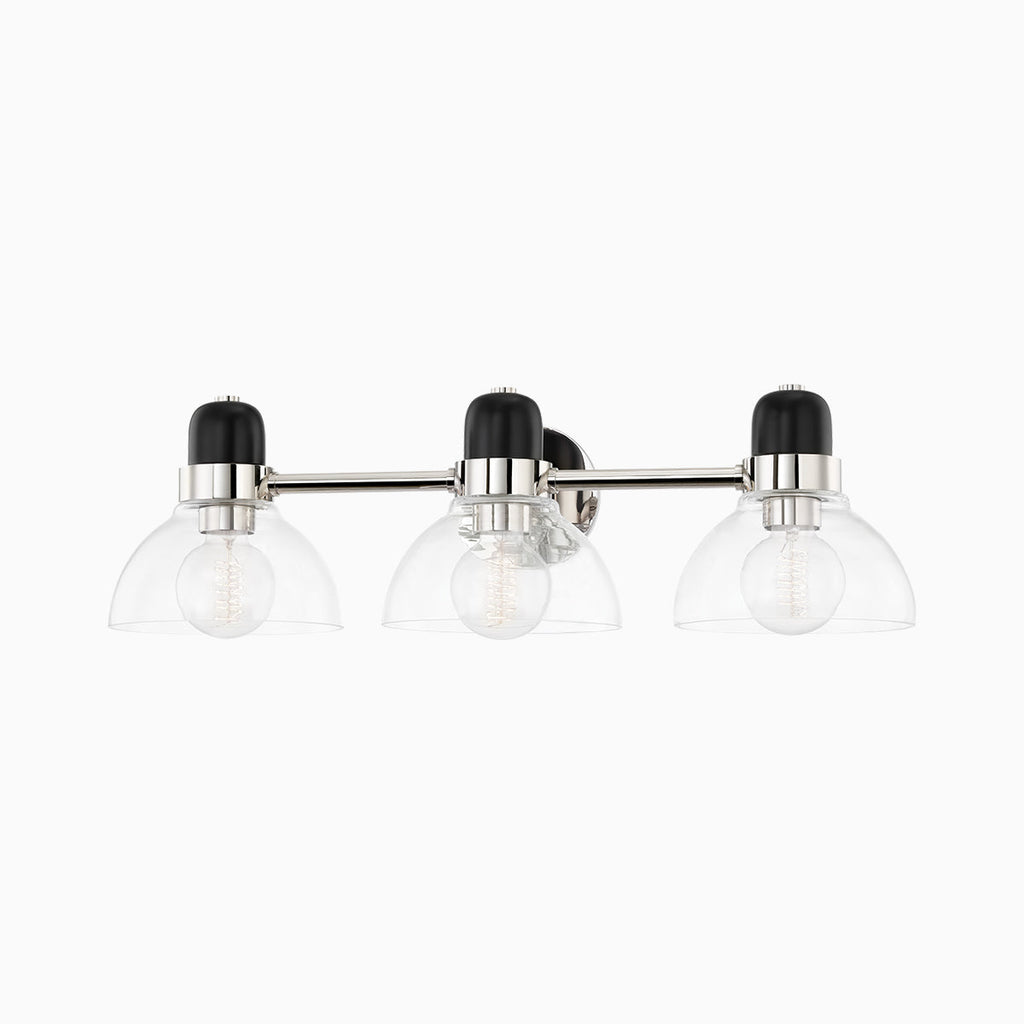 Lorelai Wall Sconce in Polished Nickel